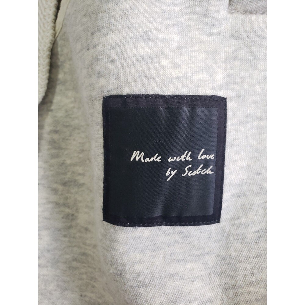 Scotch & Soda Black and White Bomber Jacket - Picture 4 of 14